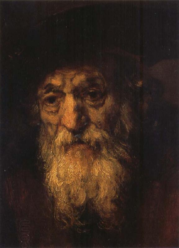 REMBRANDT Harmenszoon van Rijn Portrait of an Old Jew China oil painting art